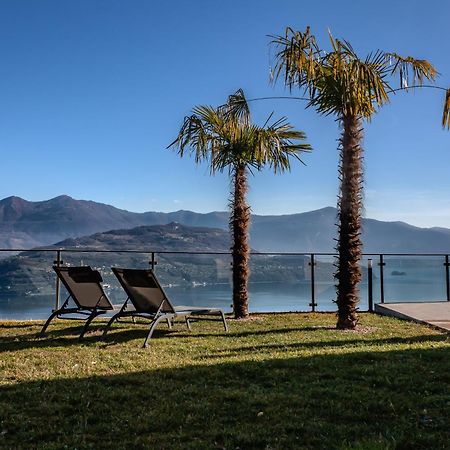 Mia Isola With Lake View, Garden And Swimming Pool Parzanica المظهر الخارجي الصورة