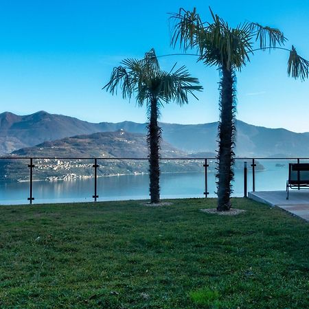 Mia Isola With Lake View, Garden And Swimming Pool Parzanica المظهر الخارجي الصورة