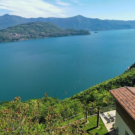 Mia Isola With Lake View, Garden And Swimming Pool Parzanica المظهر الخارجي الصورة