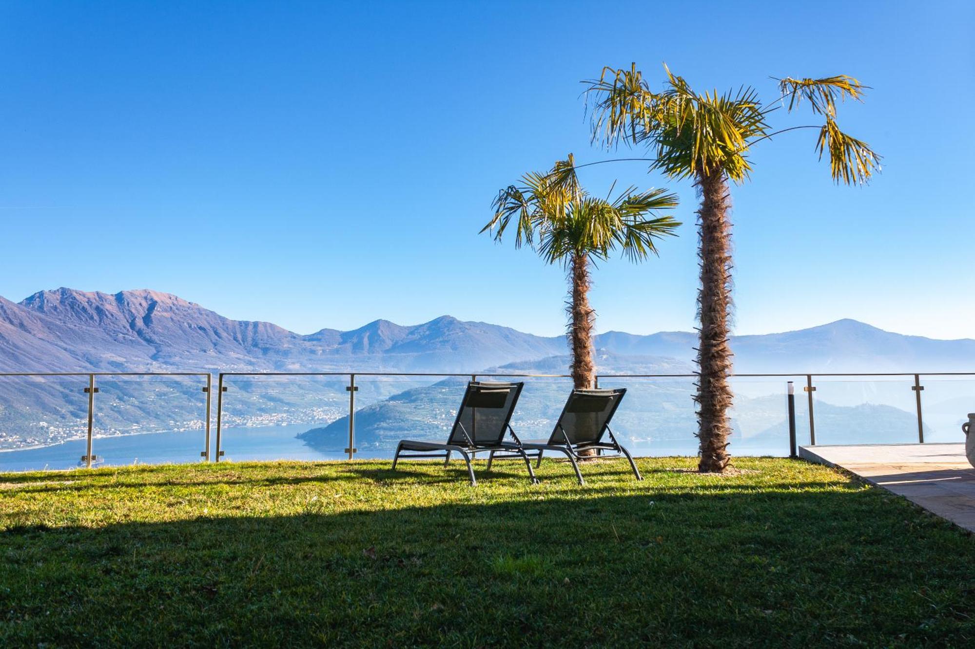 Mia Isola With Lake View, Garden And Swimming Pool Parzanica المظهر الخارجي الصورة