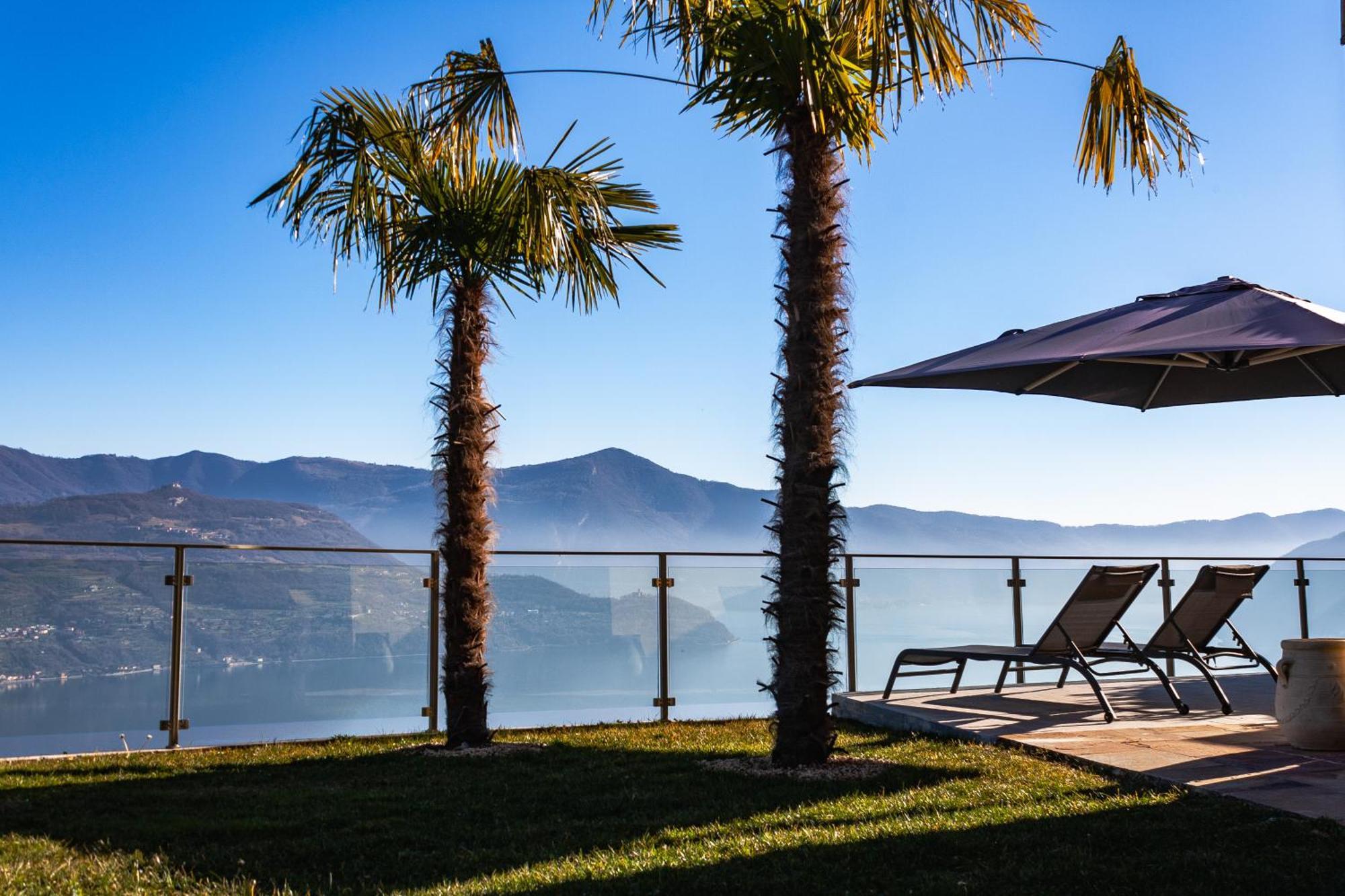 Mia Isola With Lake View, Garden And Swimming Pool Parzanica المظهر الخارجي الصورة