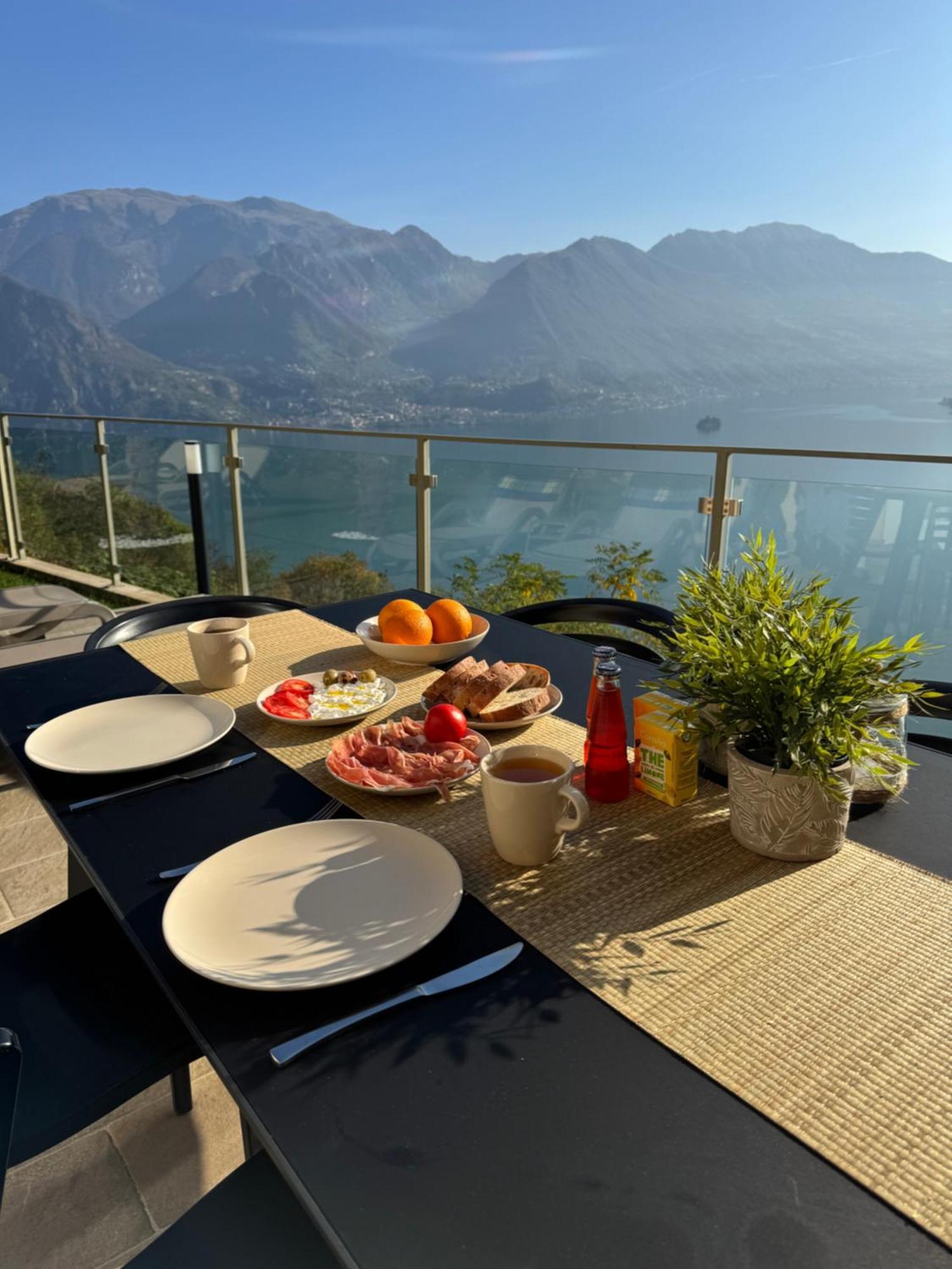 Mia Isola With Lake View, Garden And Swimming Pool Parzanica المظهر الخارجي الصورة
